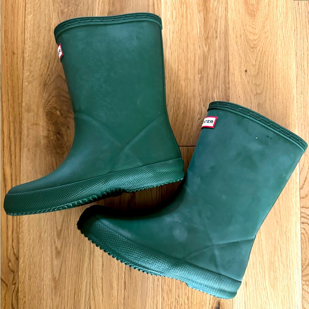 Kids Classic Hunter boots size 12b US HUNTER Green